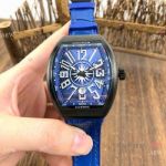 Copy Franck Muller Vanguard V45 Men Watch Black and Blue_th.jpg